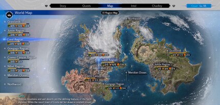 Eight vast, open areas are waiting to be explored.