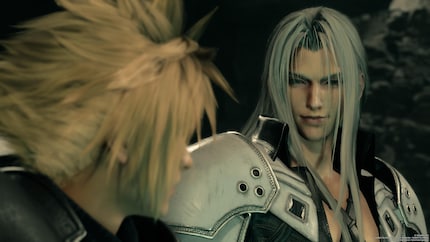 He may look harmless enough, but Sephiroth fights like a god.