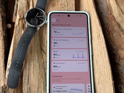 Die übersichtliche App bietet viele Auswertungsmöglichkeiten.