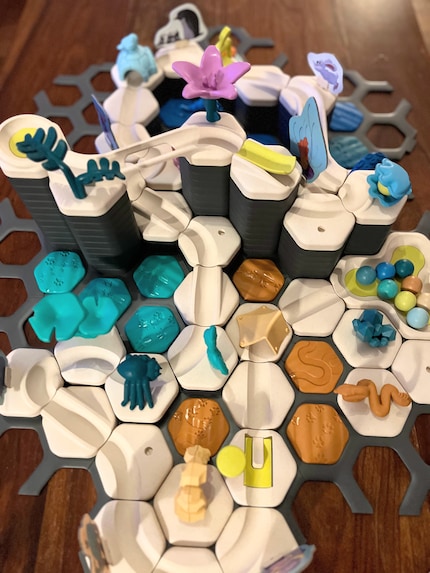 Building, decorating and playing are equally fun.
