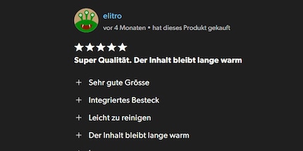 Dieser User bestätigt den «Kassensturz»-Test.
