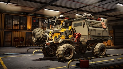 20 vehicles with numerous improvements can be unlocked.