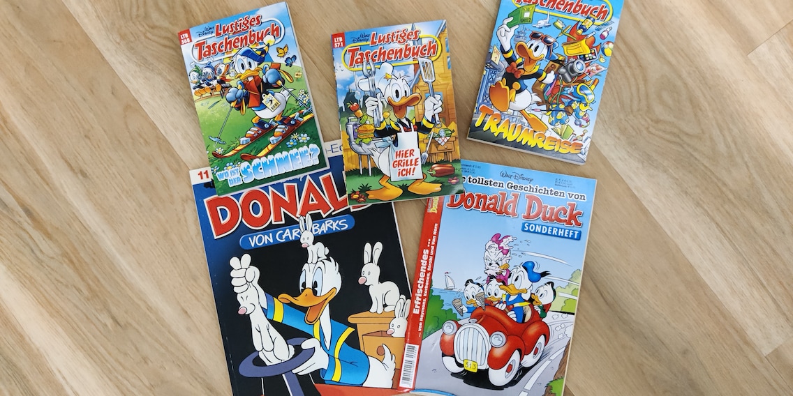 90 Jahre Donald Duck: Lustiges Taschenbuch feiert den Geburtstag der Kultfigur