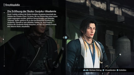 Useful: I can also check Encyclopaedia entries during cutscenes. I’m still confused, though.