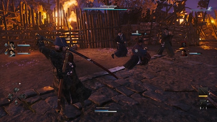 I always have to keep an eye on my Ki and health bars (at the bottom of the screen).
