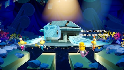 The game is full of surprises. Like this suddenly appearing turtle.