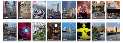 Olga aus London hat schon über 200 Reisetipps-Videos auf TikTok gepostet.