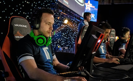 Mathieu at DreamHack Open Summer 2015 when he was still actively playing.