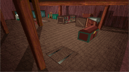 A zombie is waiting on the left under the bottom flap next to the crate as soon as you open the crate.