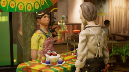 Sunny, Harold’s ex, is a pharmacist who runs a cupcake business on the side.