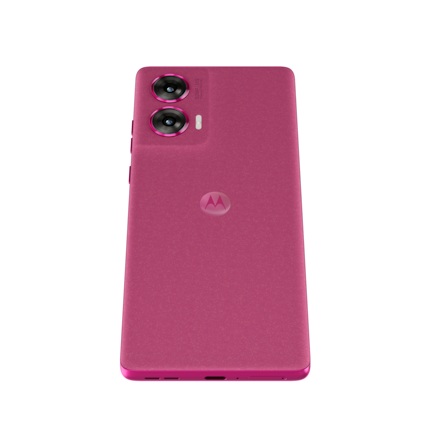 Das Edge 50 Fusion erscheint unter anderem in einem knalligen Pink.