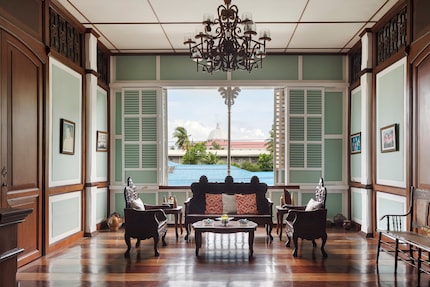 For her project, the photographer was given exclusive access to twelve old manor houses.
