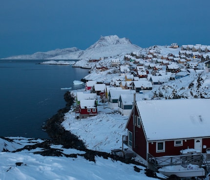 Nuuk, the capital of Greenland.