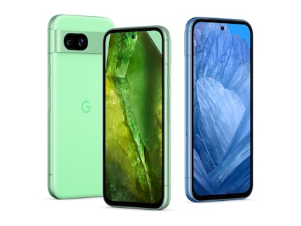 The Google Pixel 8a is available in Aloe and Bay - i.e. green and blue.