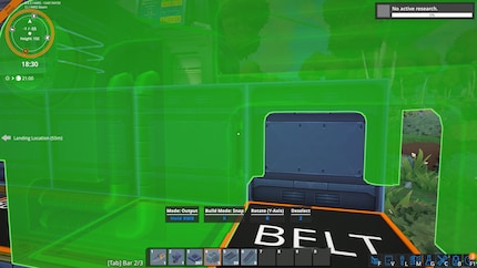 I’m either standing too close with the green blueprint shoved in my face when I’m building, or I’m falling off somewhere when I step back.
