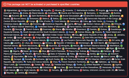 According to SteamDB, these countries are affected by the Playstation account ban.