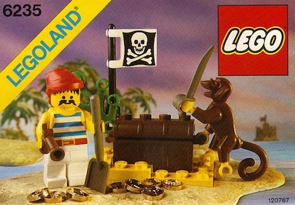 Mit den Piraten erhielten die Lego-Minifiguren neue Gesichtszüge.