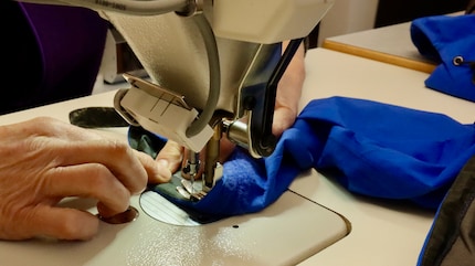 Working by hand: good repairs require good technical knowledge and dexterity.