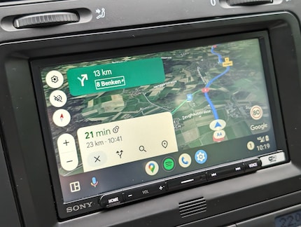 Google Maps nutze ich als Navi fast auf jeder Autofahrt.