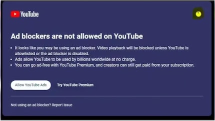 Youtube geht immer hartnäckiger gegen Adblocker vor.