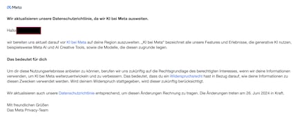 This e-mail was sent millions over the weekend.