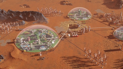 In Surviving Mars you colonise the red planet.