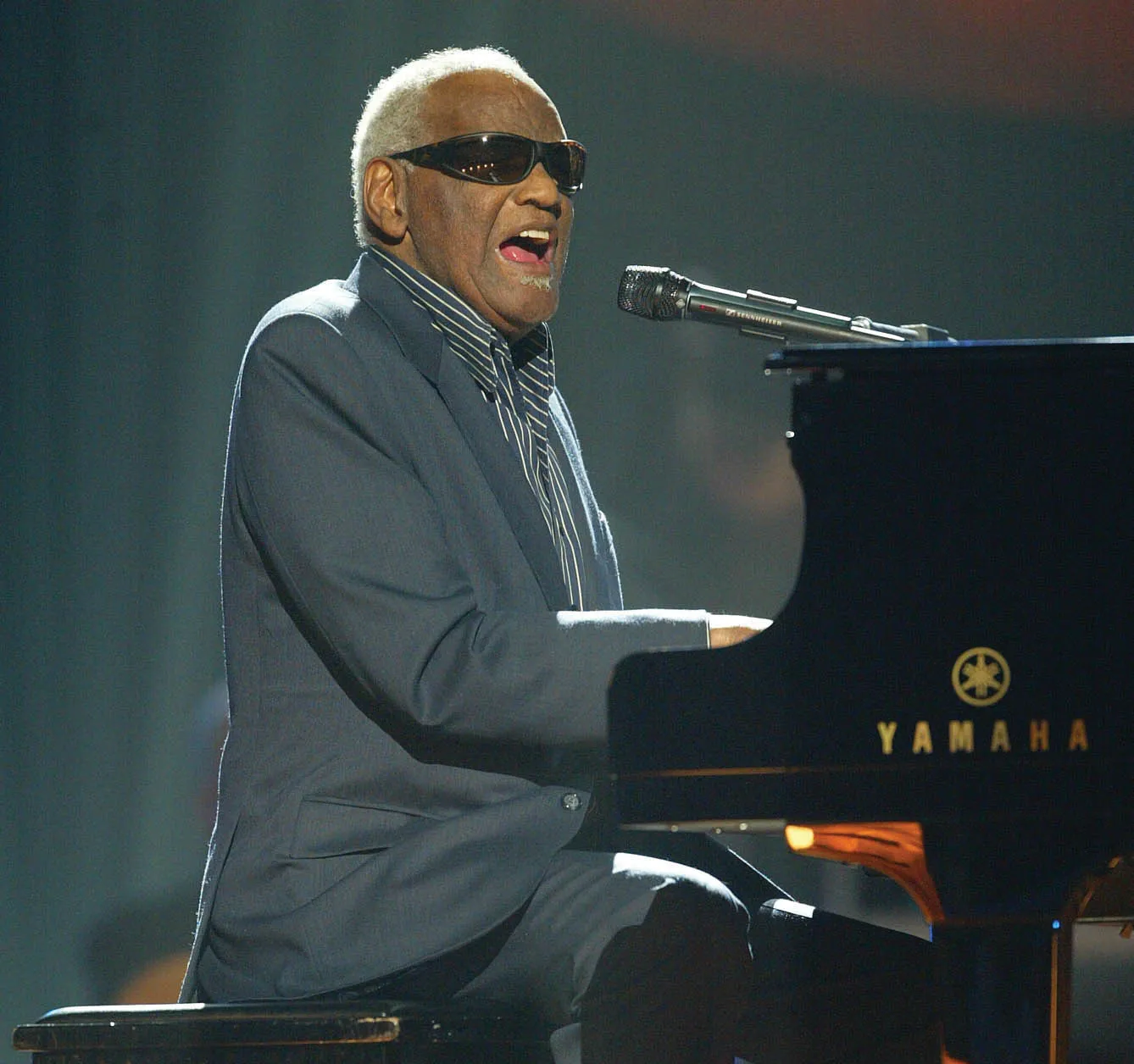 Ray Charles sported the soul patch all his life.
