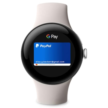 Paypal auf der Pixel Watch.