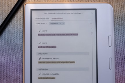 There’s a handy overview of all the highlights in the e-book.