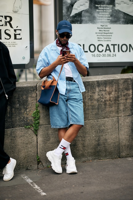 Always wear your socks high.