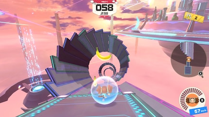I hate Super Monkey Ball: Banana Rumble for levels like this, where both the controls and camera fail.