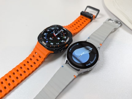 Der Screen von Ultra und Watch7 ist mit jeweils 44 Millimetern gleich gross.