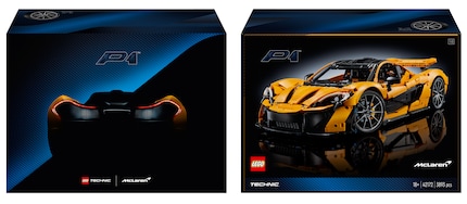 The packaging looks classy but simple. On the left is the view from the front and on the right from the back.