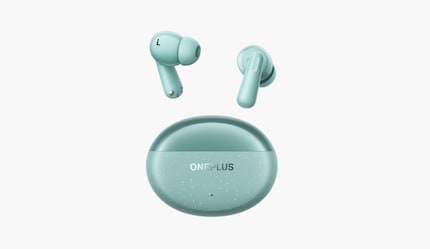 Die Buds 3 Pro in Türkis.