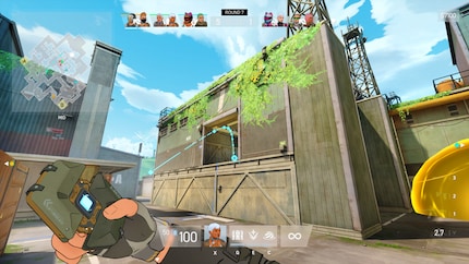Der Puck verhält sich wie eine Granate, mit ihm bestimmst du den Spawn deines Specter.