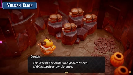 Bissfest: Goronen lieben schmackhafte Steine.