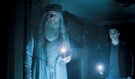 Dumbledores Tod hat Luca während dem Lesen des Buches beschäftigt.