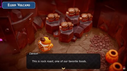 Extra crunchy: Gorons love tasty rocks.