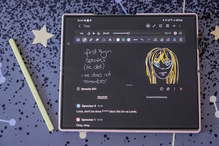 The notes app is enough for an interview. I record everything in it and make notes and sketches at the same time.