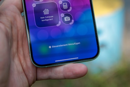 You can add more elements to Control Centre.
