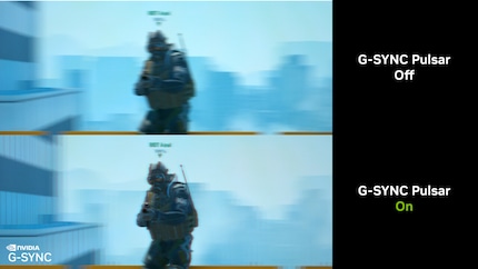 Pulsar enables the simultaneous use of ULMB and variable frame rate.