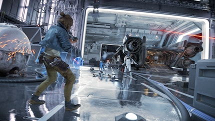 Stormtrooper dürfen natürlich nicht fehlen. Weil Kay kein allmächtiger Jedi ist, gilt es, direkte Konfrontationen zu vermeiden.