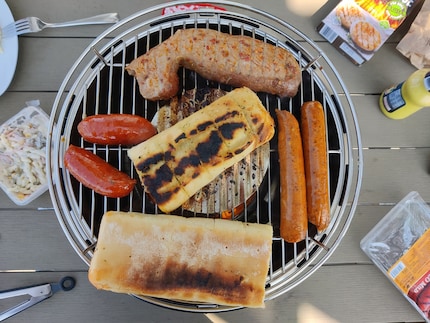 The cheese in the middle of the grill was evenly cooked. The bread, on the other hand, got a little burnt after I ended up having to place it in the middle.