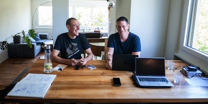 Daniel Landolt und Peter Eisenegger von Daysaver.