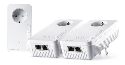 Bei Powerline-Adapter wird das Signal über die Steckdose weitergeleitet.