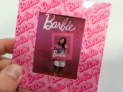 Für dich ausprobiert, damit du nicht musst: ein Foto aus dem Barbie-Drucker.