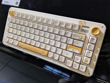 Die ZX75 Sunset-Tastatur mit dem kleinen Prinzen.