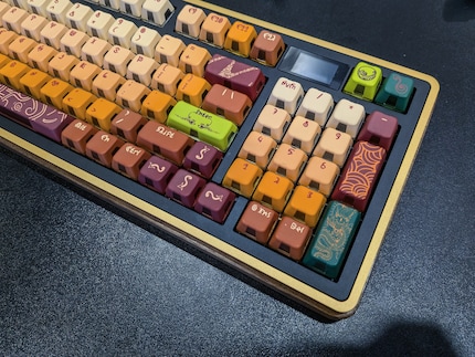 Die Tastatur von Blackrock ist vom König der Affen inspiriert.