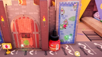 There are also 2D passages in the 3D world.