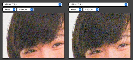 With the same target size, it’s not as clear.